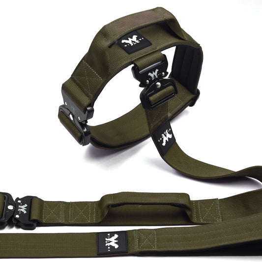 Tactical Set Khaki | 5CM Quad Stitched Nylon Neoprene Padded with Handle