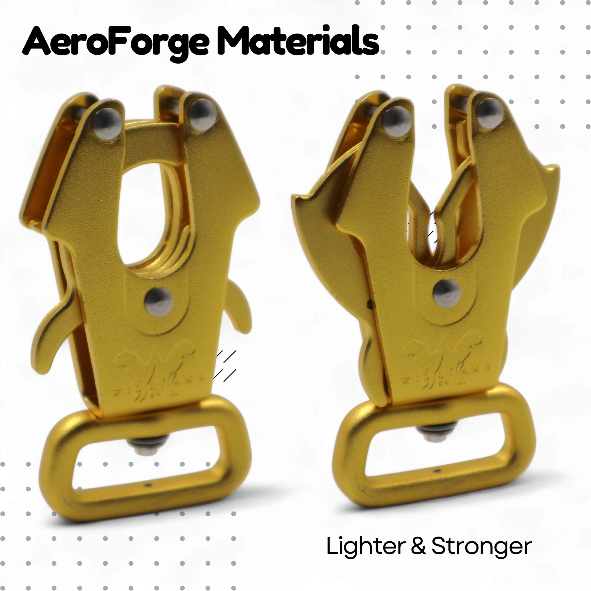 AeroForge Frog Clip Lead | Khaki